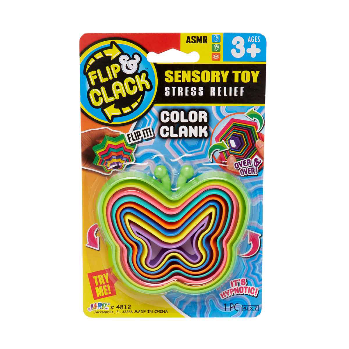 Klik & Snap Fidget Chain Sensory Toy, Assorted