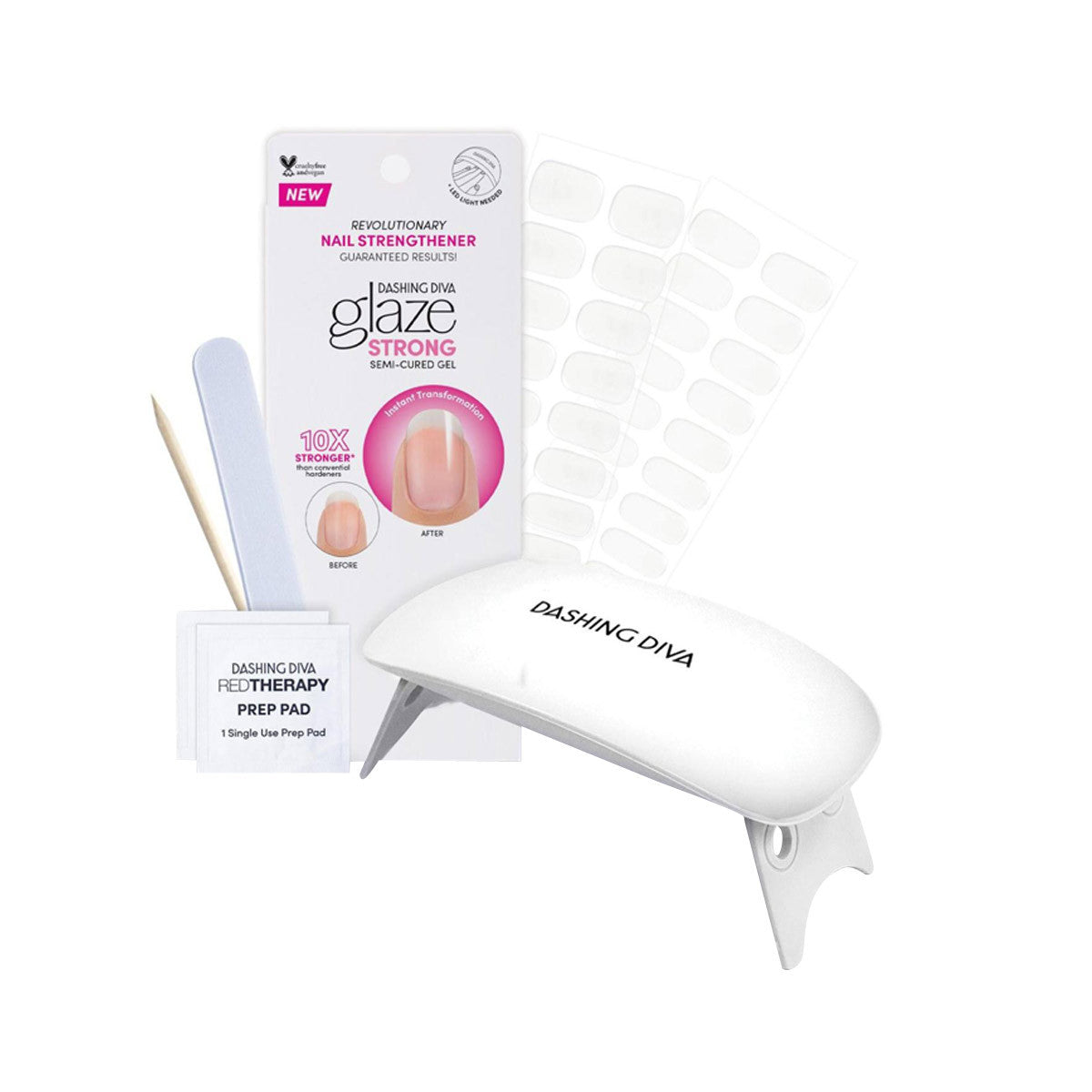 Dashing Diva Nail Glaze Strong Starter Kit
