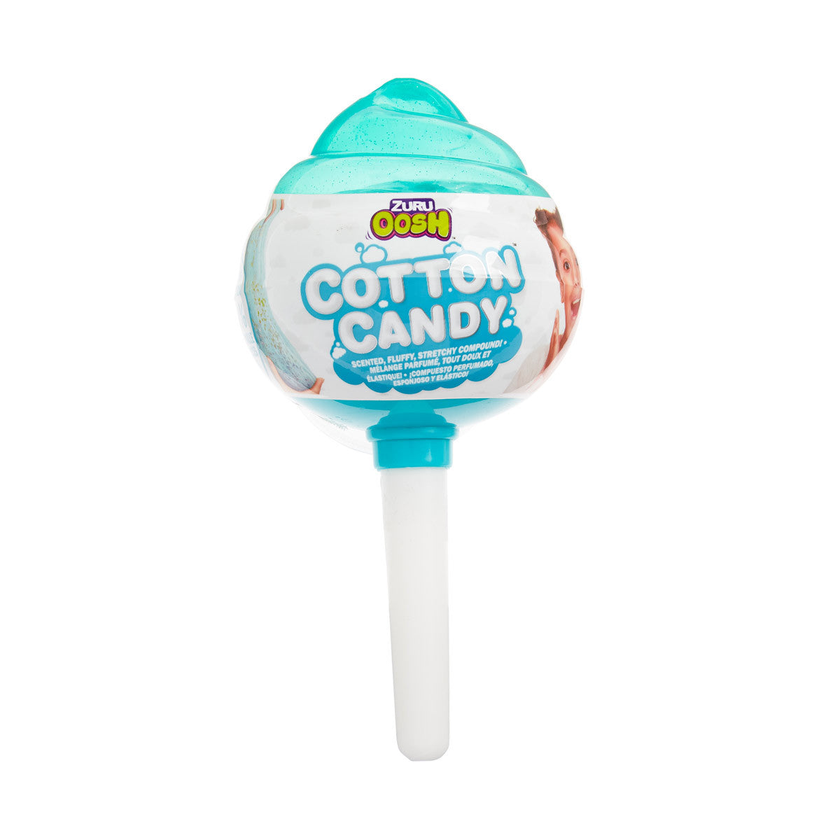 Zuru Cotton Candy Scented, Fluffy, Stretchy Slime, Assorted