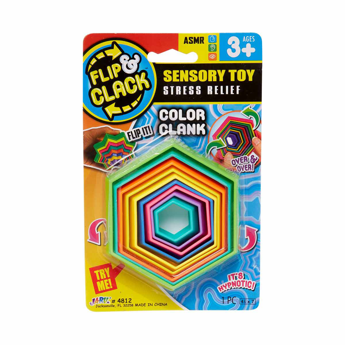 Klik & Snap Fidget Chain Sensory Toy, Assorted