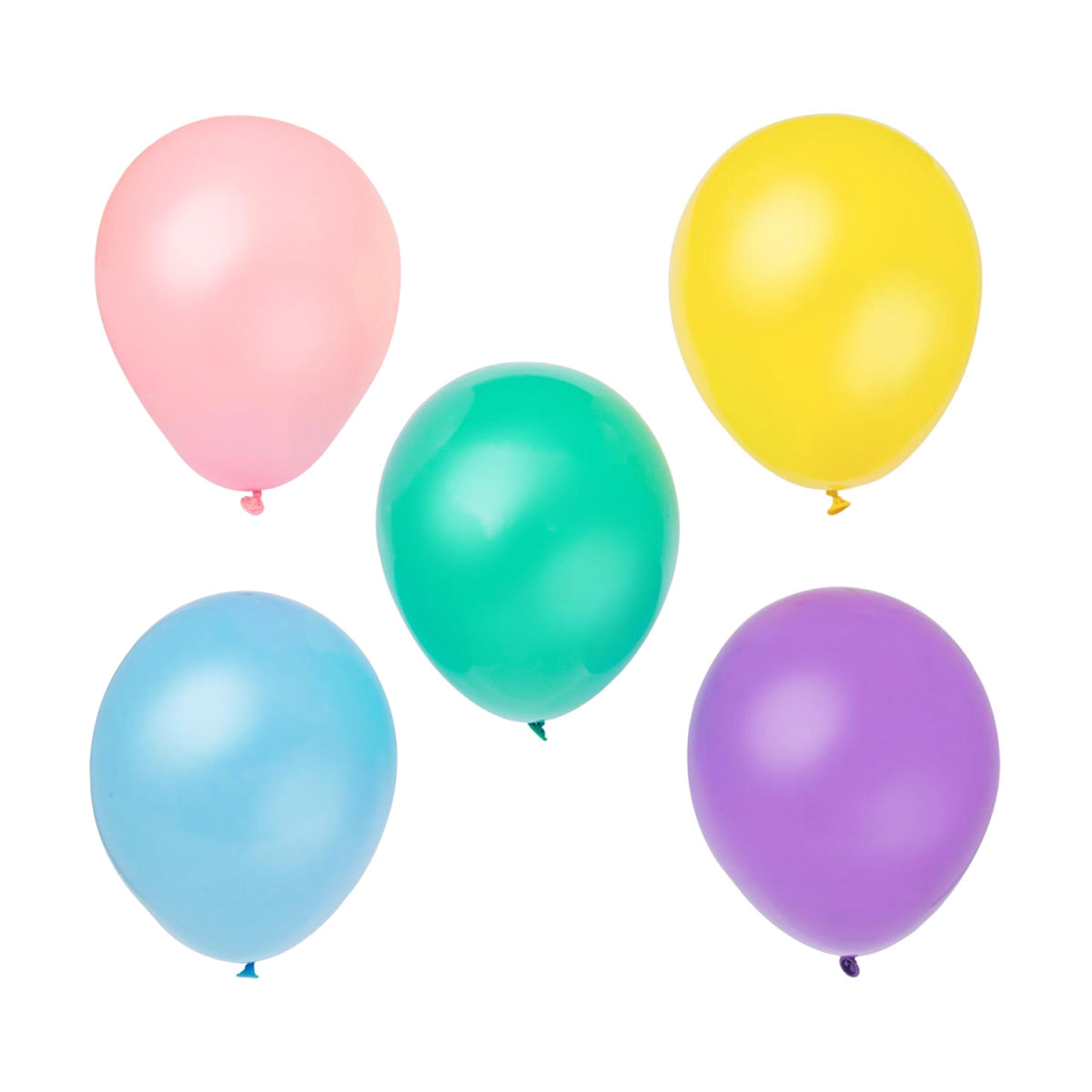 321 Party! 9" Latex Pastel Balloons, 20 ct