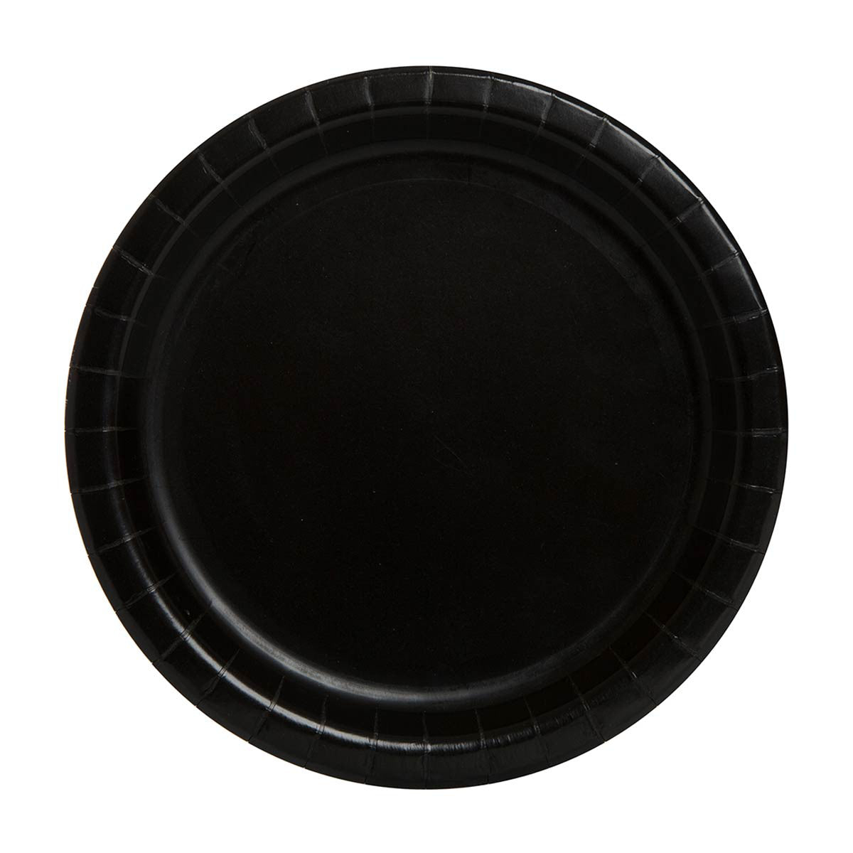 321 Party! 7" Black Party Plates, 16 ct