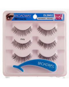 Broadway Eyes Lashes Multipack, flirty