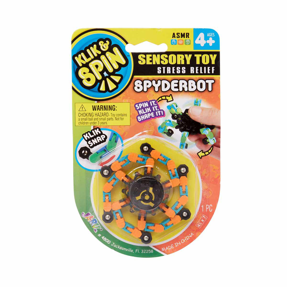 Klik & Snap Fidget Chain Sensory Toy, Assorted