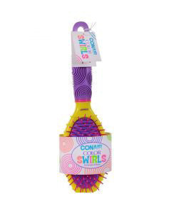 Conair Color Swirls Detangler & Style Brush, Assorted