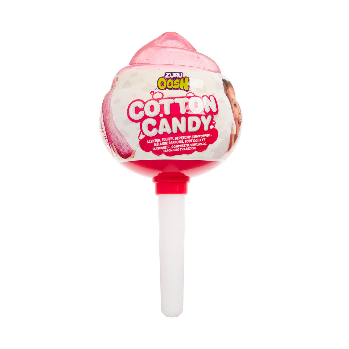 Zuru Cotton Candy Scented, Fluffy, Stretchy Slime, Assorted