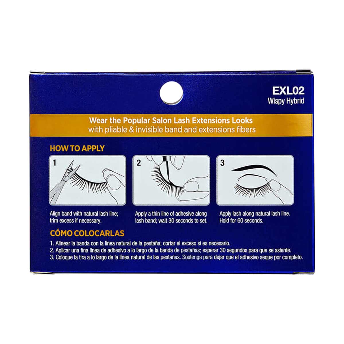 Kiss Extensions Collection Eyelashes - Wispy Hybrid