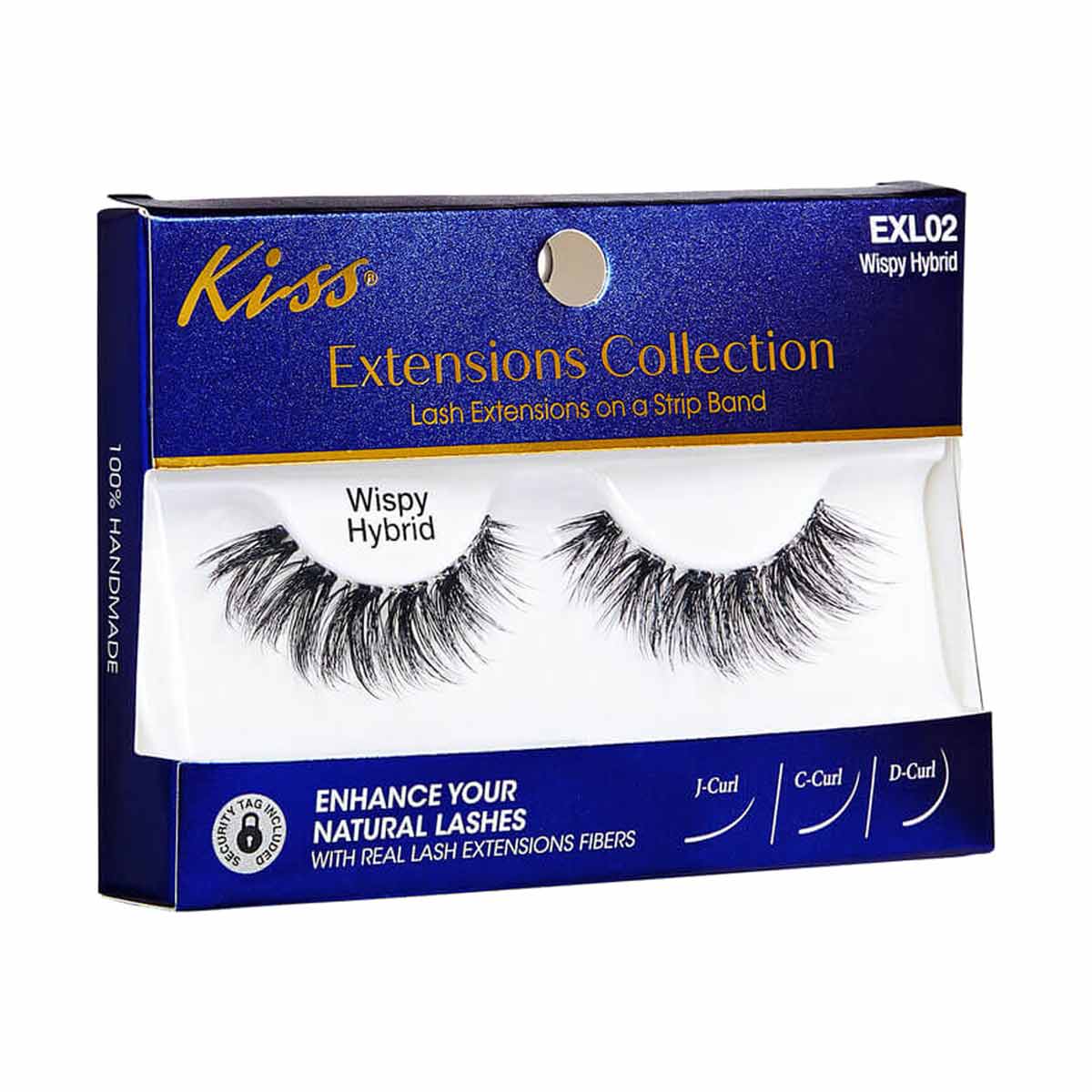 Kiss Extensions Collection Eyelashes - Wispy Hybrid