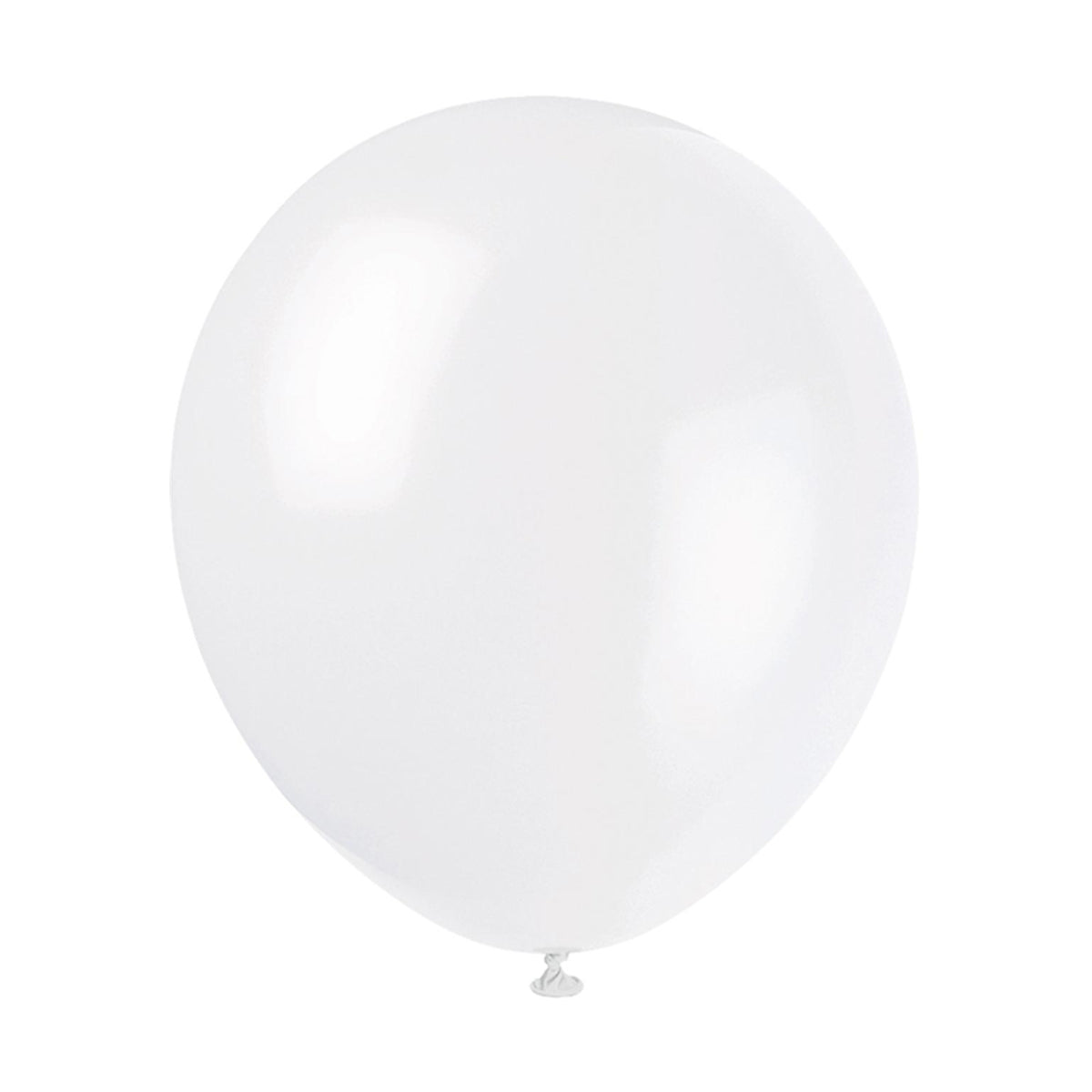 321 Party! 9" Latex White Balloons, 20 ct