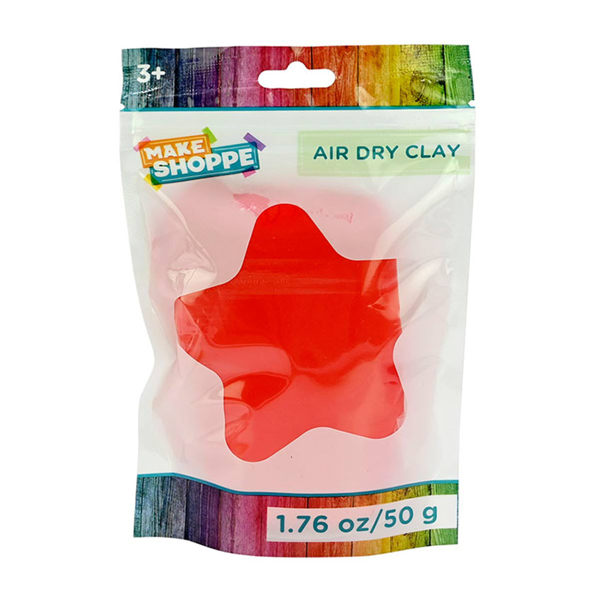 Make Shoppe Air Dry Clay, Red, 1.76 oz