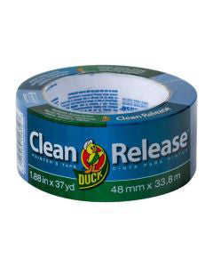 Duck Tape Clean Release Painter's Tape - Blue, 1.88 in x 37 yd