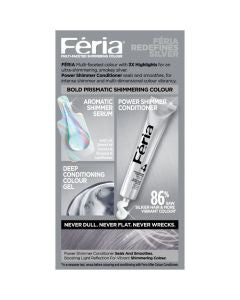 L'Oreal Paris Feria Multi-Faceted Shimmering Permanent Hair Color, Smokey Silver