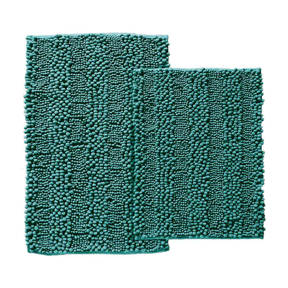 2 Piece Chenille Bath Rug Set, Assorted