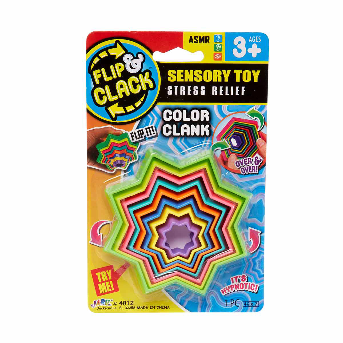 Klik & Snap Fidget Chain Sensory Toy, Assorted
