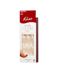 Kiss Acrylic Nude Nails - One & Only, 24 nails