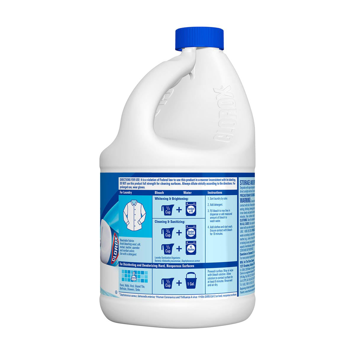 Clorox Splash-Less Bleach1, Regular, 77 fl oz