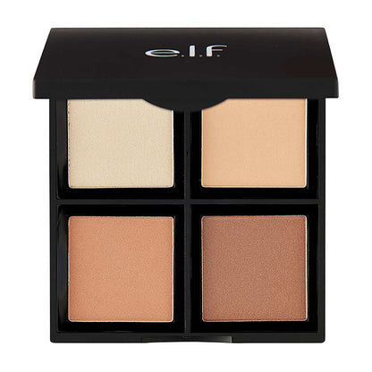 e.l.f. Powder Contour Palette, Light/Medium, 0.48oz