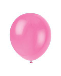 321 Party! 9" Latex Hot Pink Balloons, 20 ct