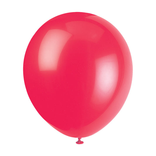 321 Party! 9" Latex Red Balloons, 20 ct