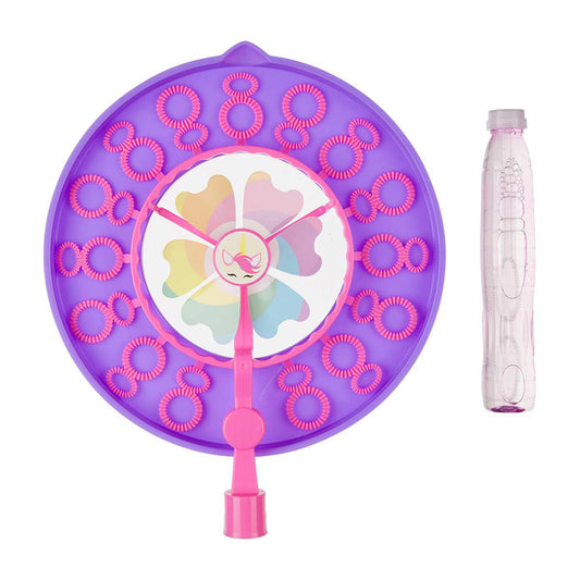 2 in 1 Bubble Wand & Pinwheel with Bubble Solution, Assorted