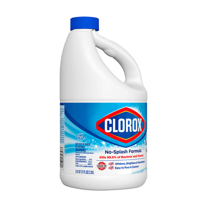 Clorox Splash-Less Bleach1, Regular, 77 fl oz