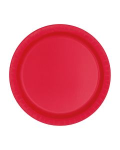 321 Party! 9" Red Party Plates, 16 ct