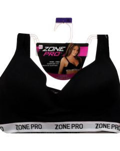 Zone Pro Sports Bra - Black, XL