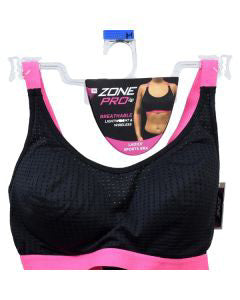 Zone Pro Sports Bra - Black, M