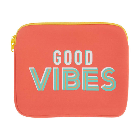'Good Vibes' Tech Zipper Pouch