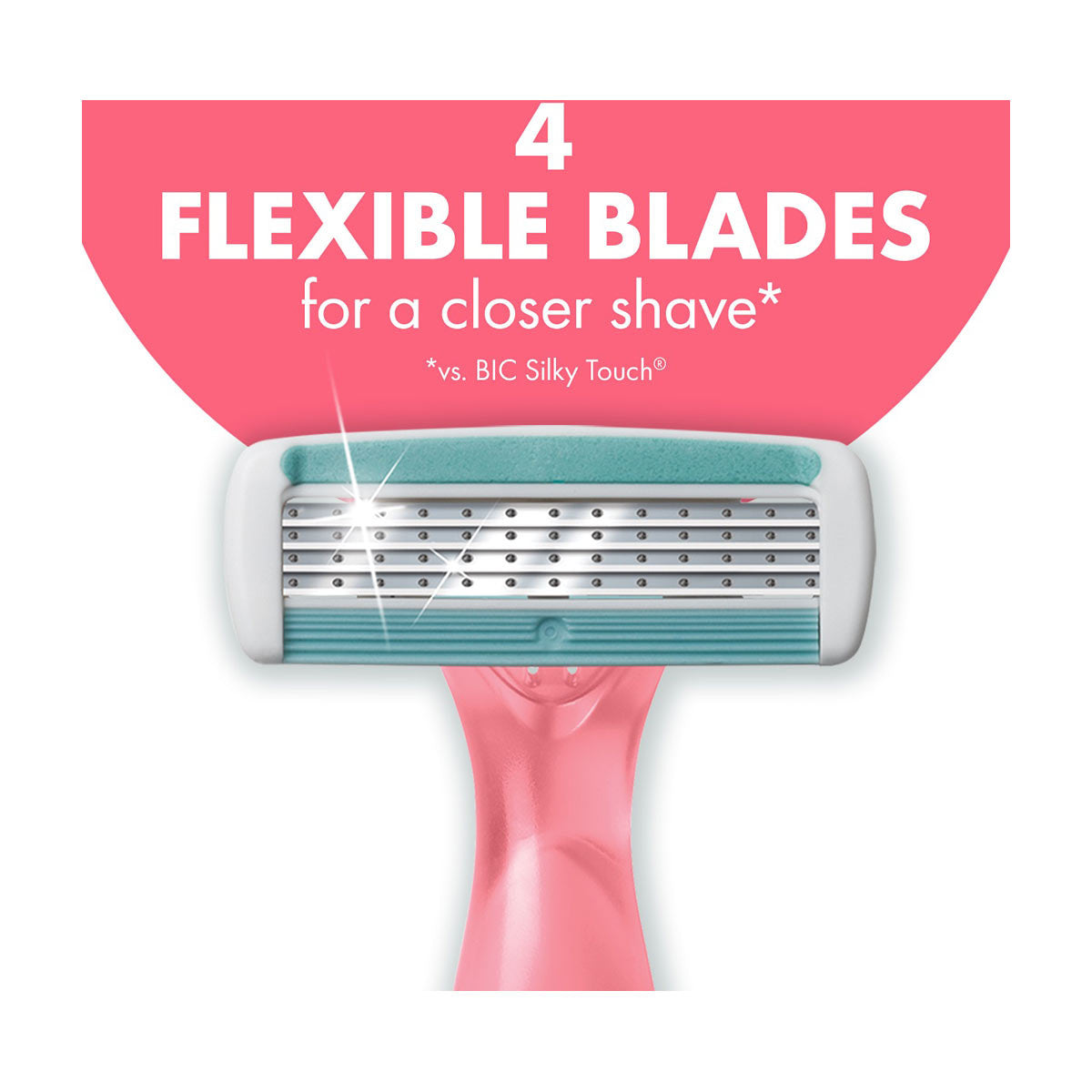 BIC Soleil Escape Women's Disposable Razors, 4 ct
