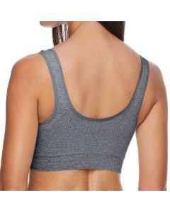 Zone Pro Padded Bra Gray Comfy 1X
