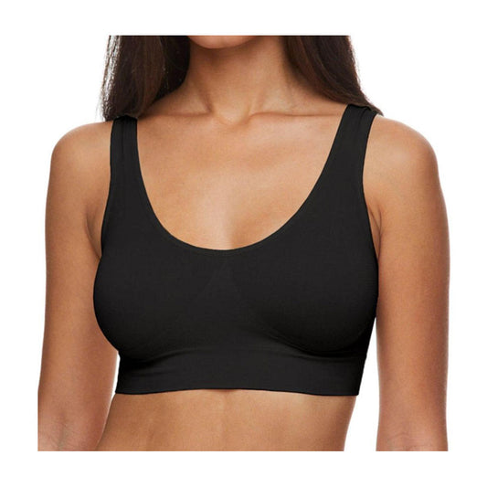 Zone Pro Padded Bra Black Comfy 1X