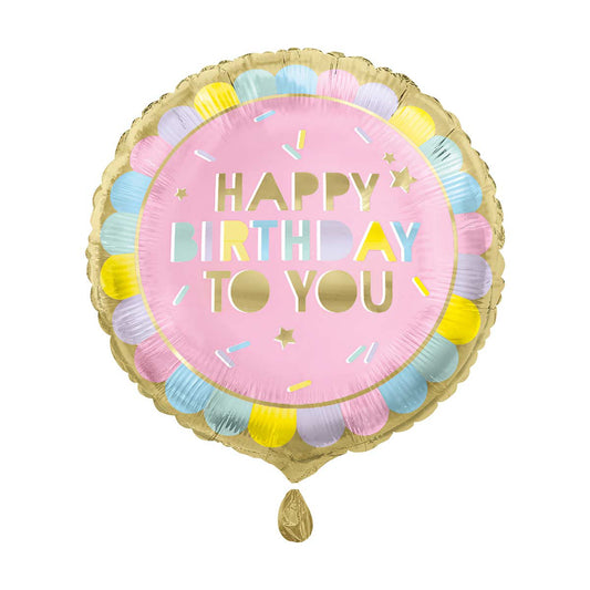 321 Party! 17" Ice Cream Birthday Balloon