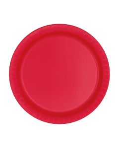 321 Party! 7" Red Party Plates, 16 ct