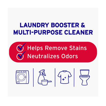 20 Mule Team Borax Laundry Detergent Booster & Multi-Purpose Household Cleaner, 65 oz